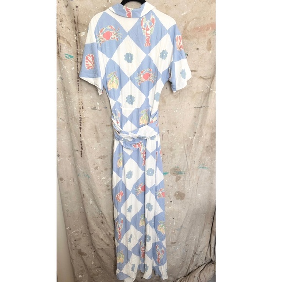 Sabo Coralina Dress, Oceano Print - Picture 7 of 7